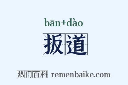 扳道是什么意思的图片